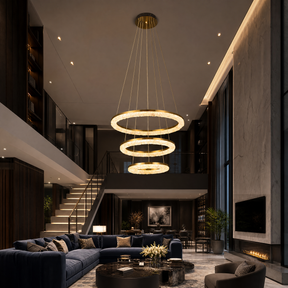 Flourish Modern Sculptural Pendant Light - scene