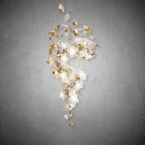 Flying Flowers Fluttering Chandelier