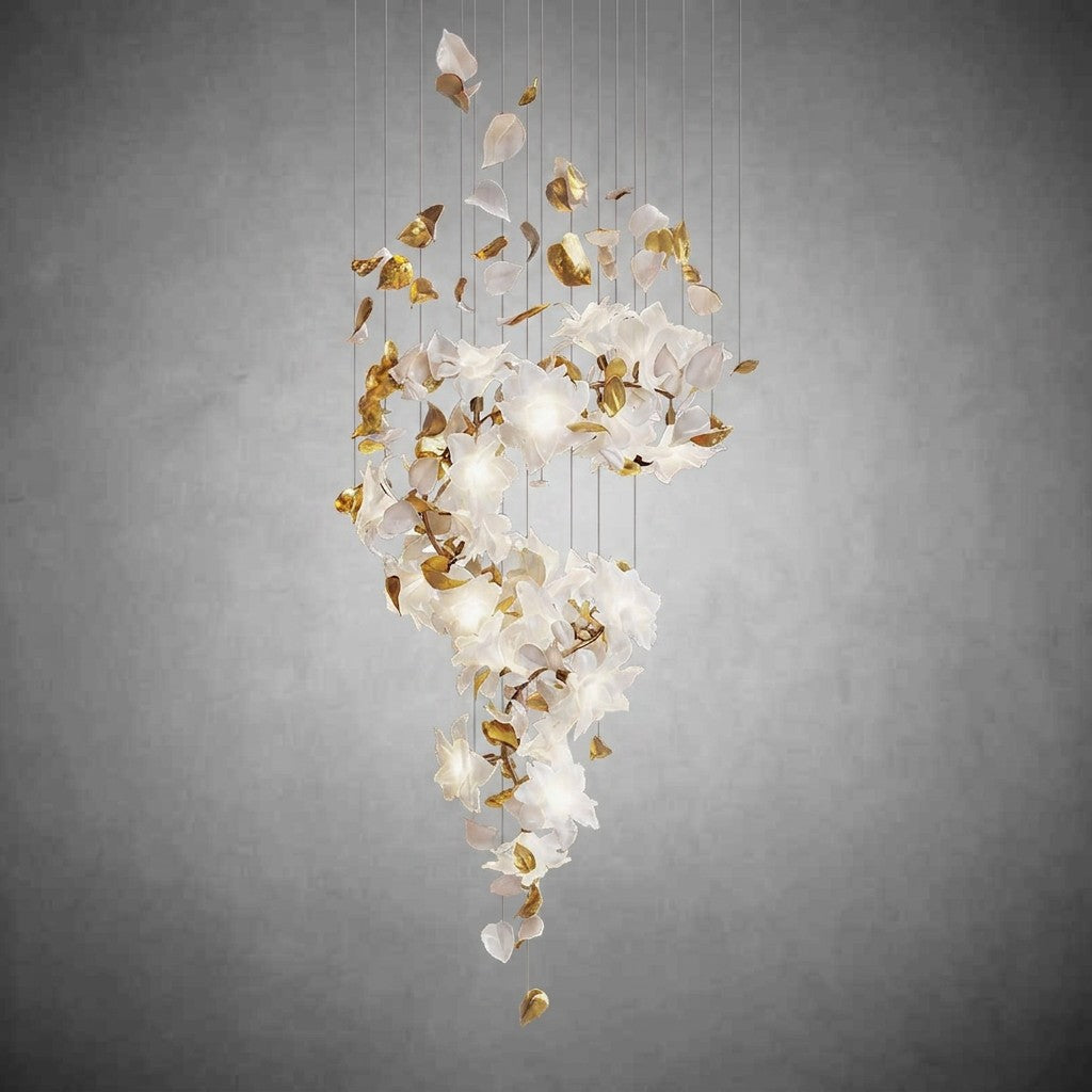 Flying Flowers Fluttering Chandelier