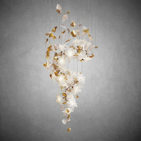 Flying Flowers Fluttering Chandelier