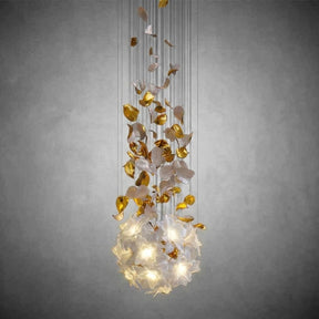 Flying Flowers Fluttering Chandelier