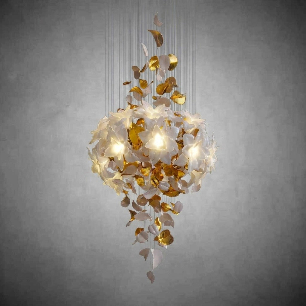 Flying Flowers Fluttering Chandelier