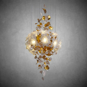 Flying Flowers Fluttering Chandelier
