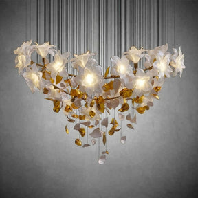 Flying Flowers Fluttering Chandelier