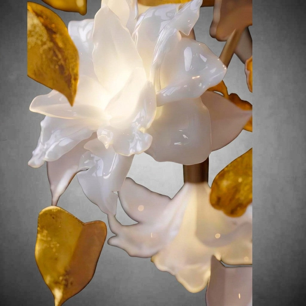 Flying Flowers Fluttering Chandelier