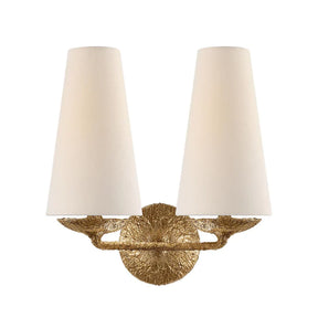 Vertical Chandelier/Wall Light in Bronze/Black/White Finish Color