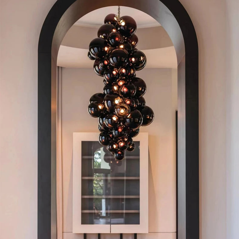 Fruit Grape Hanging Swag Chandelier