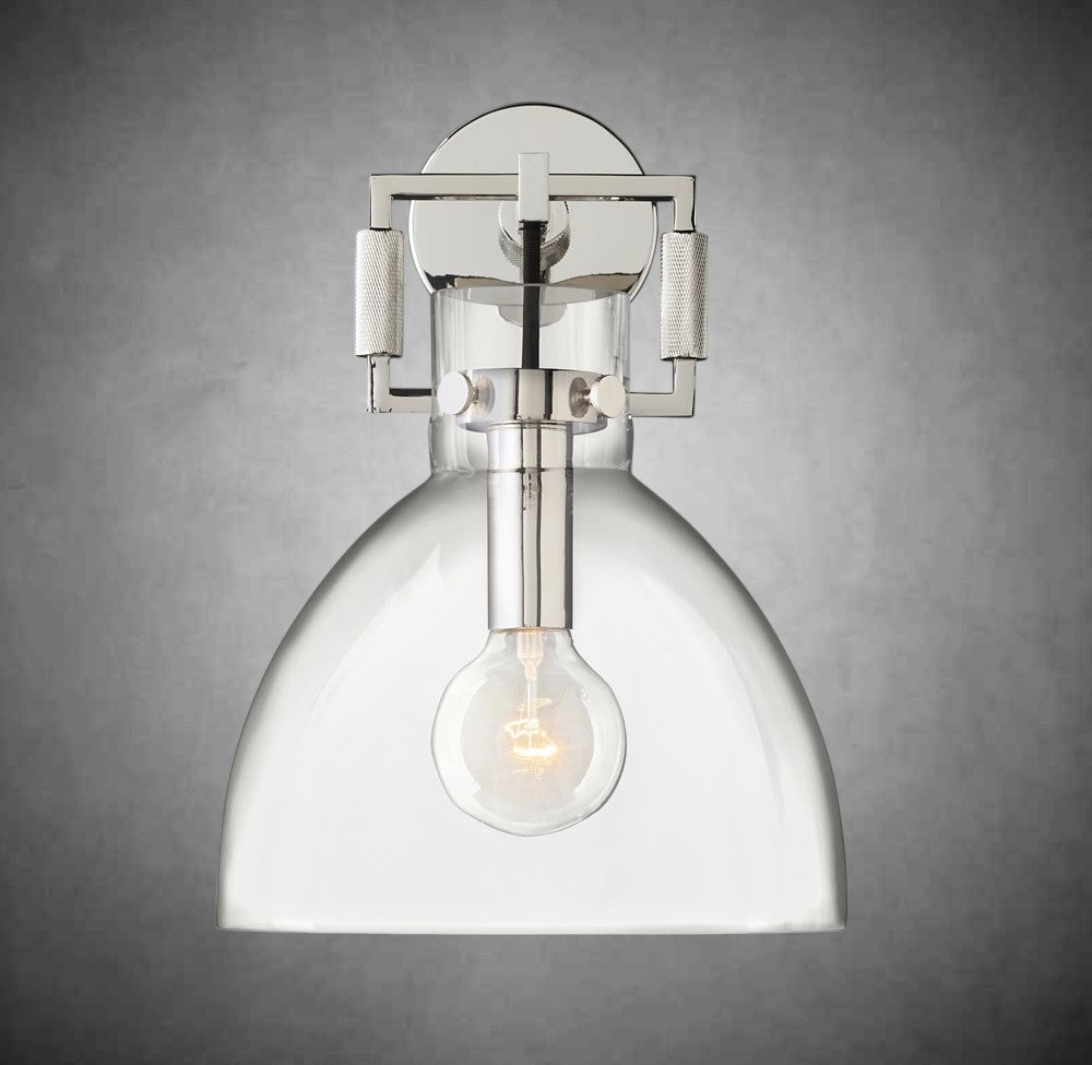 Funda Glass Cloche Sconce 8" 10"