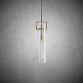 Funda Glass Cylindrical Pendant Light