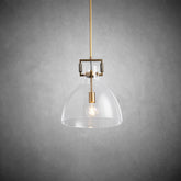 Funda Modern Glass Cloche Modern Pendant Light