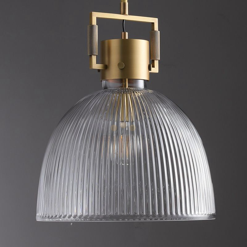 Funda Prismatic Glass Kitchen Pendants 10'' 14'' 18'', Modern Pendant Lamp