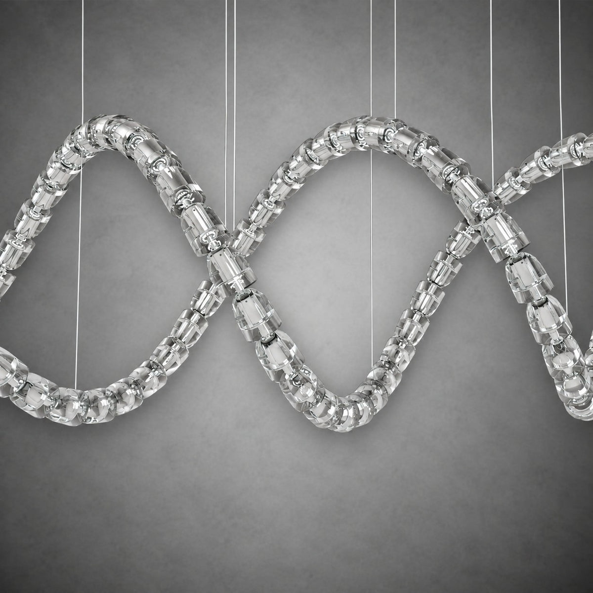 Gabriel Cascade Crystal Pendant Chandelier
