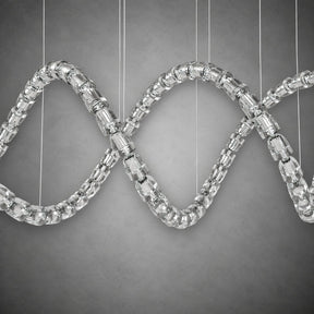 Gabriel Cascade Crystal Pendant Chandelier
