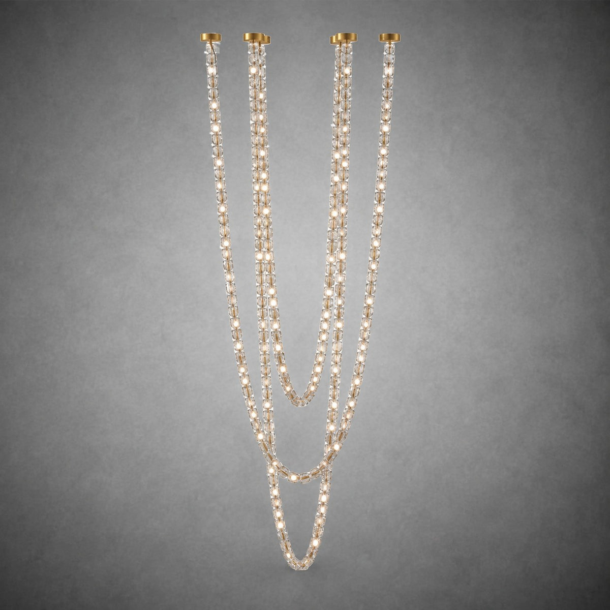 Gabriel Cascade Crystal Pendant Chandelier
