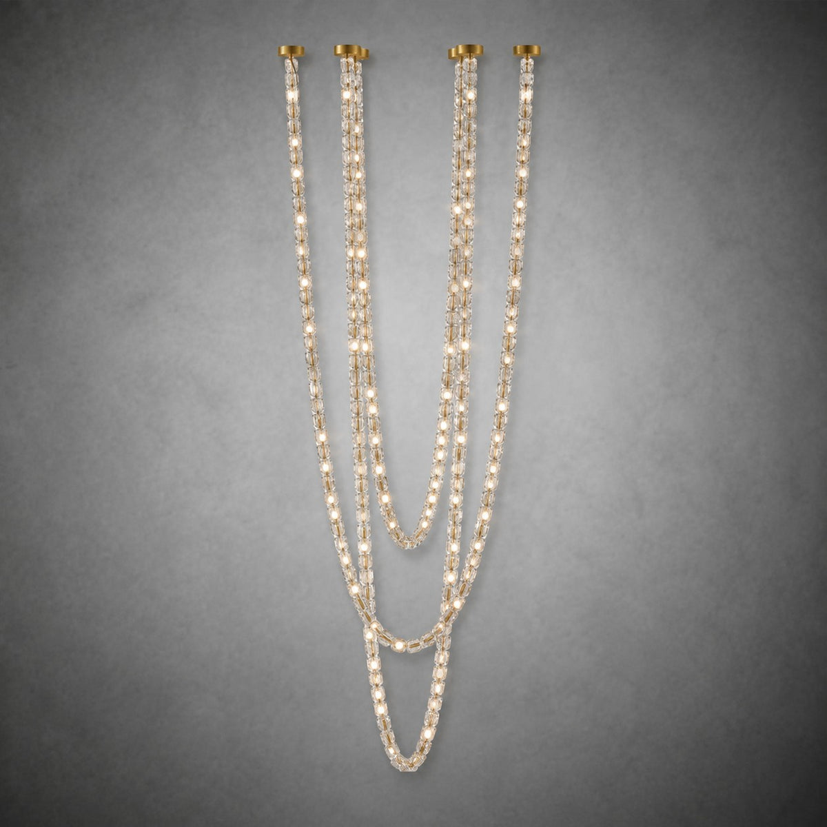 Gabriel Cascade Crystal Pendant Chandelier