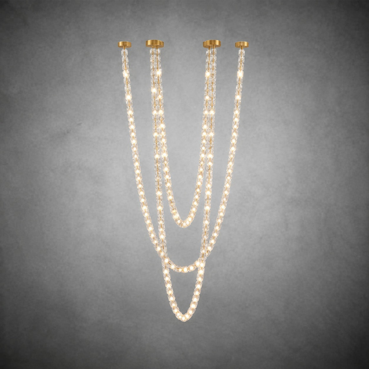 Gabriel Cascade LED Pendant Chandelier