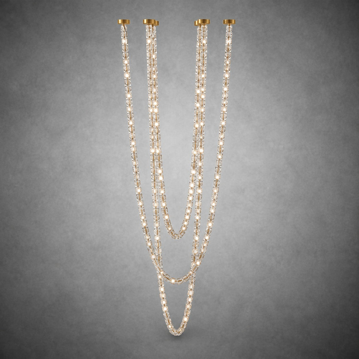 Gabriel Cascade LED Pendant Chandelier