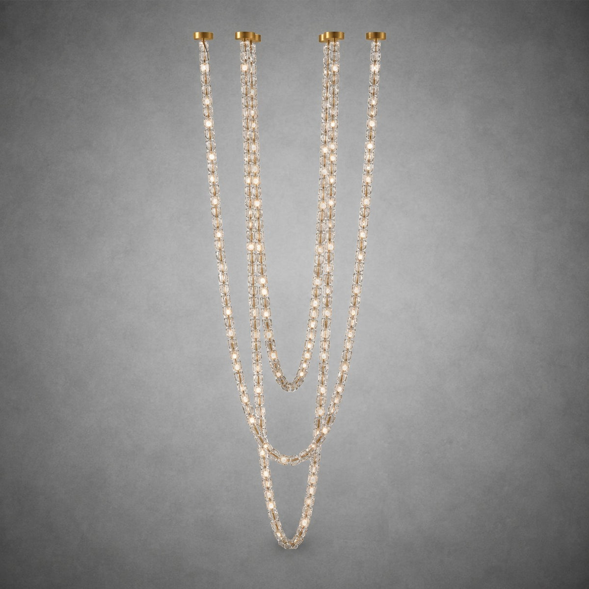 Gabriel Cascade LED Pendant Chandelier