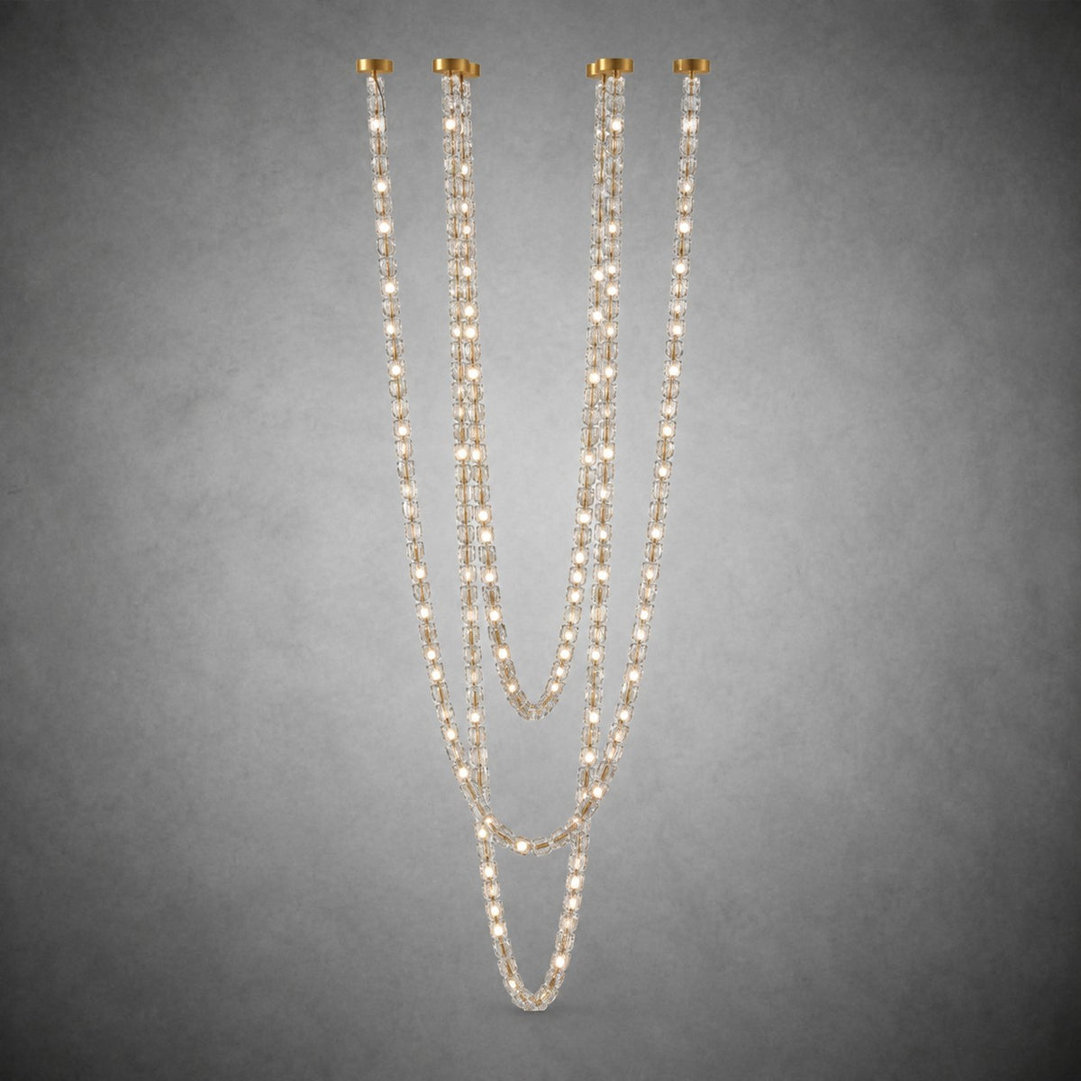 Gabriel Cascade LED Pendant Chandelier