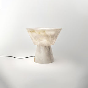 Gama L Alabaster Living Room Table Lamp