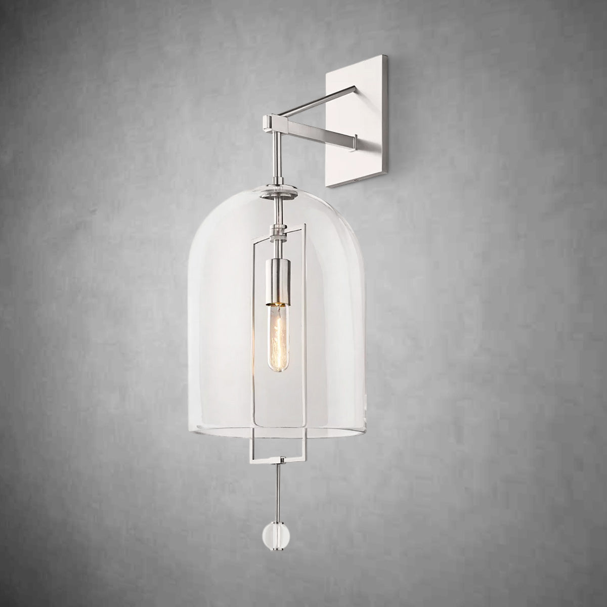 Garrett Modern Grand Wall Sconce 24"/29"H for Living Room, Bedroom