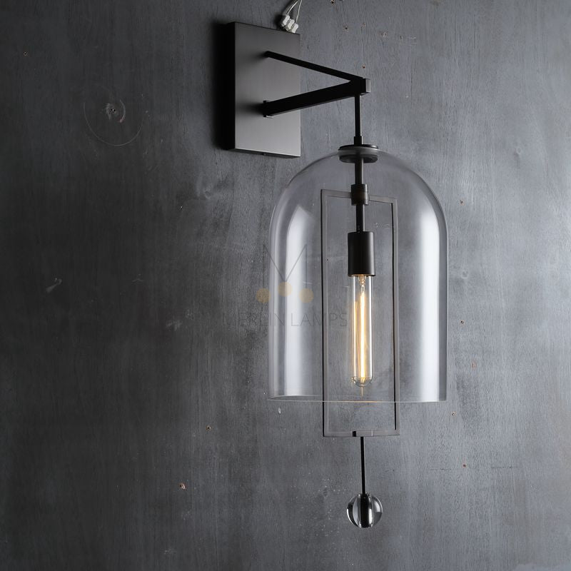 Garrett Modern Grand Wall Sconce 24"/29"H for Living Room, Bedroom