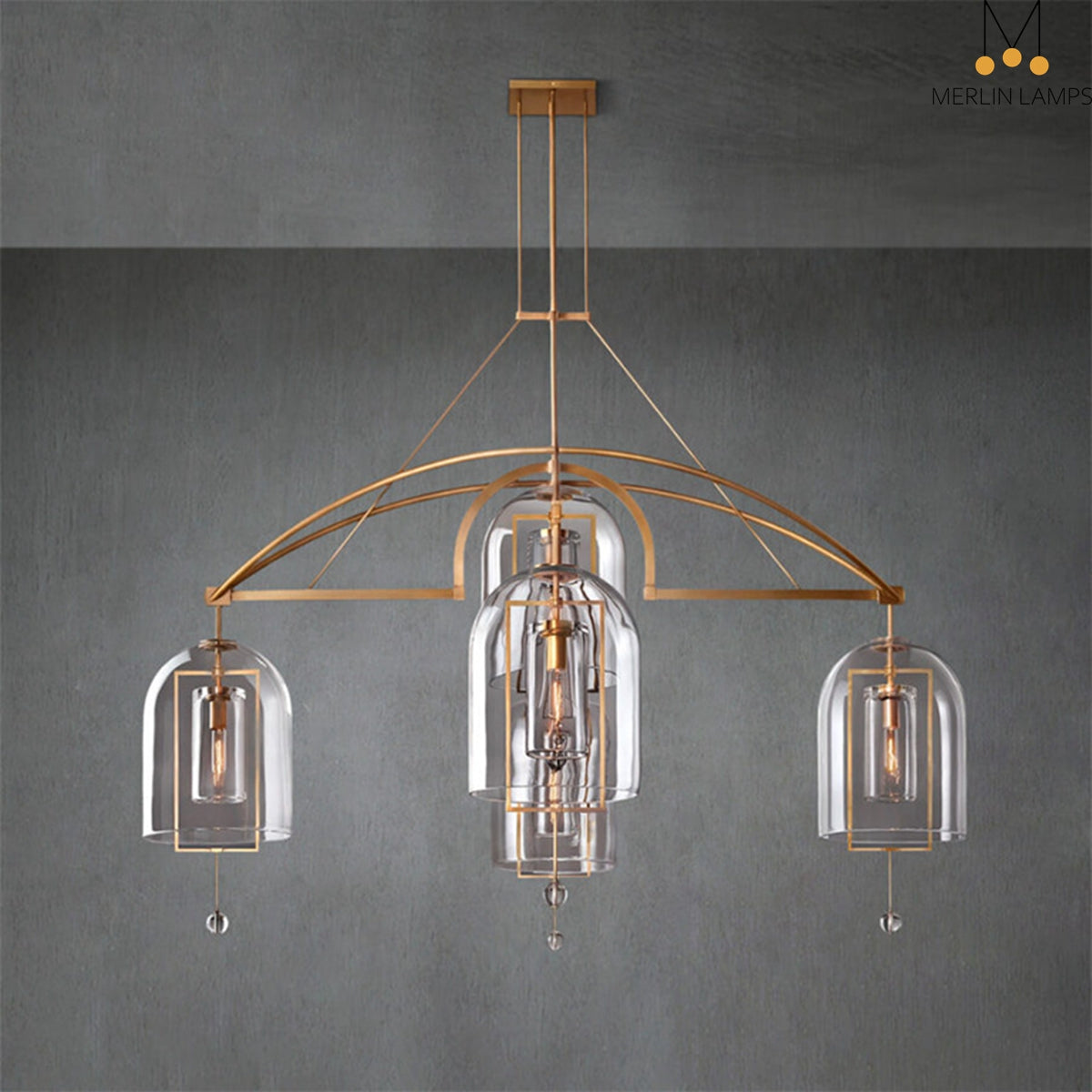 Garrett Modern Luxury Chandelier 5-Lights