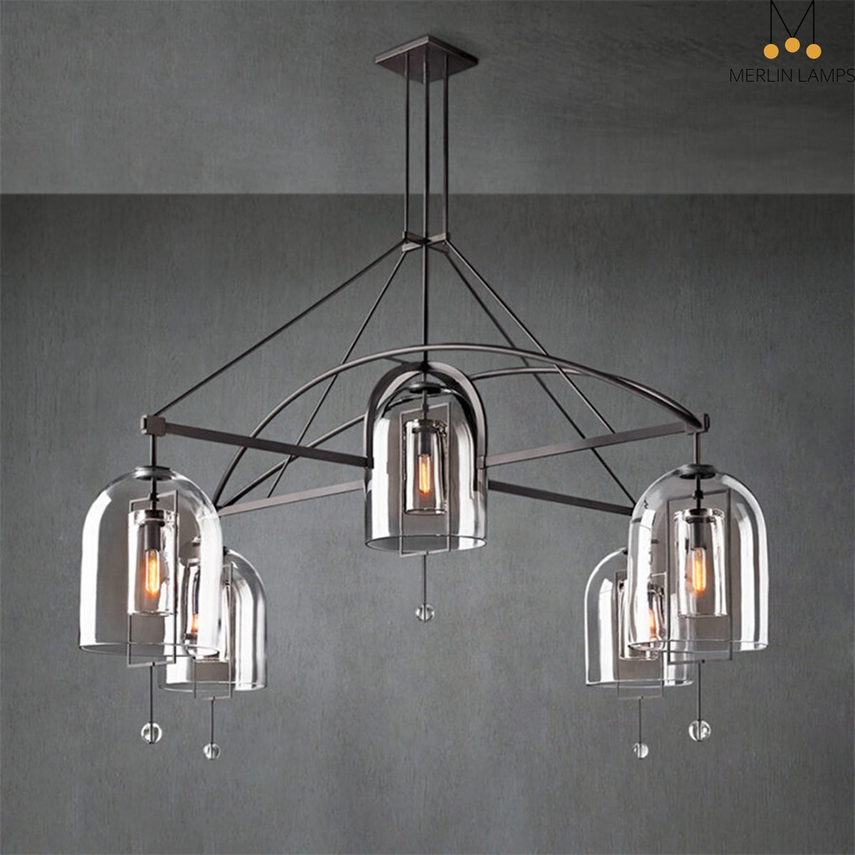 Garrett Modern Luxury Chandelier 5-Lights