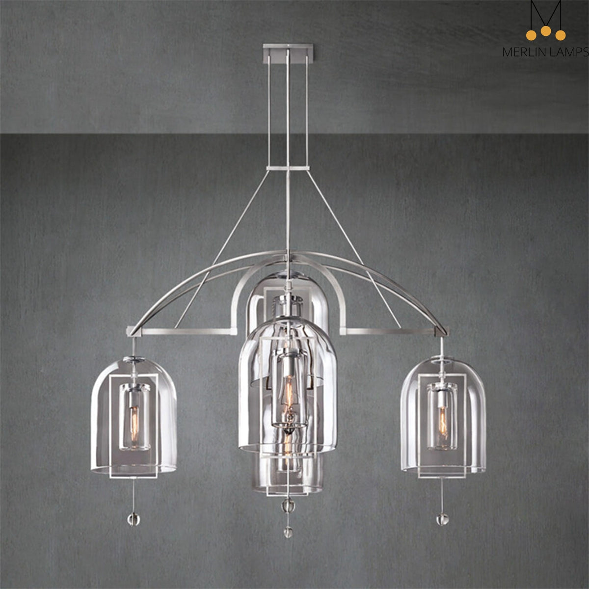 Garrett Modern Luxury Chandelier 5-Lights