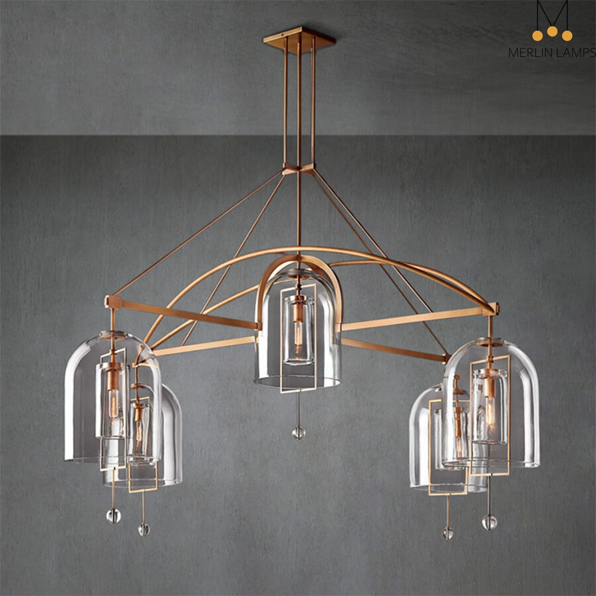 Garrett Modern Luxury Chandelier 5-Lights