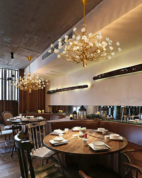 Gemstone Branch Chandelier with Artistic Design for Bedroom or Living Room