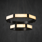 Modern Black Chandelier in black