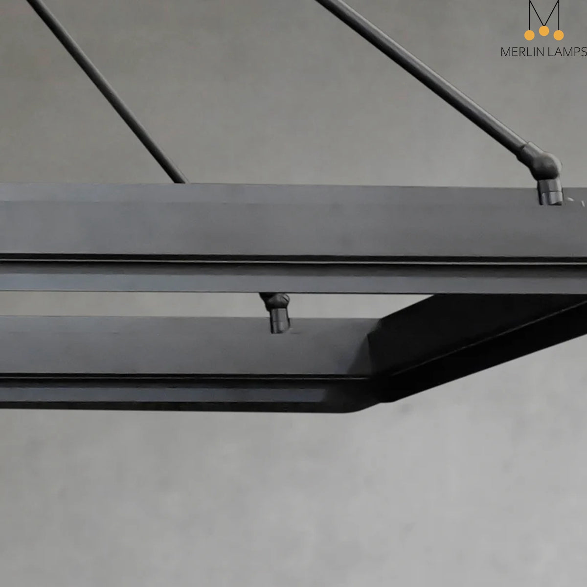 George Elegant Modern Lamp Fixture, Metal Chandelier for Living Room, Bedroom, Dining Room