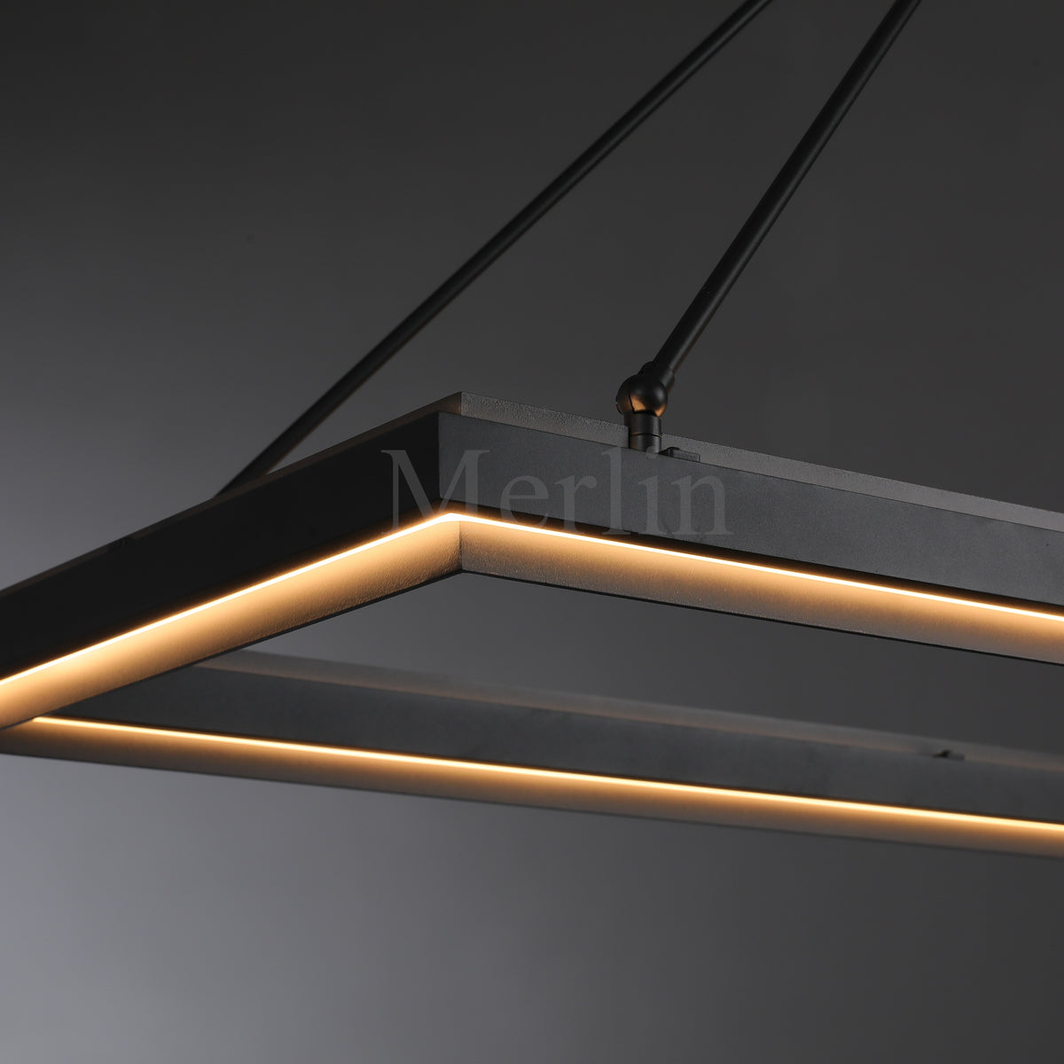 George Elegant Modern Lamp Fixture, Metal Chandelier for Living Room, Bedroom, Dining Room