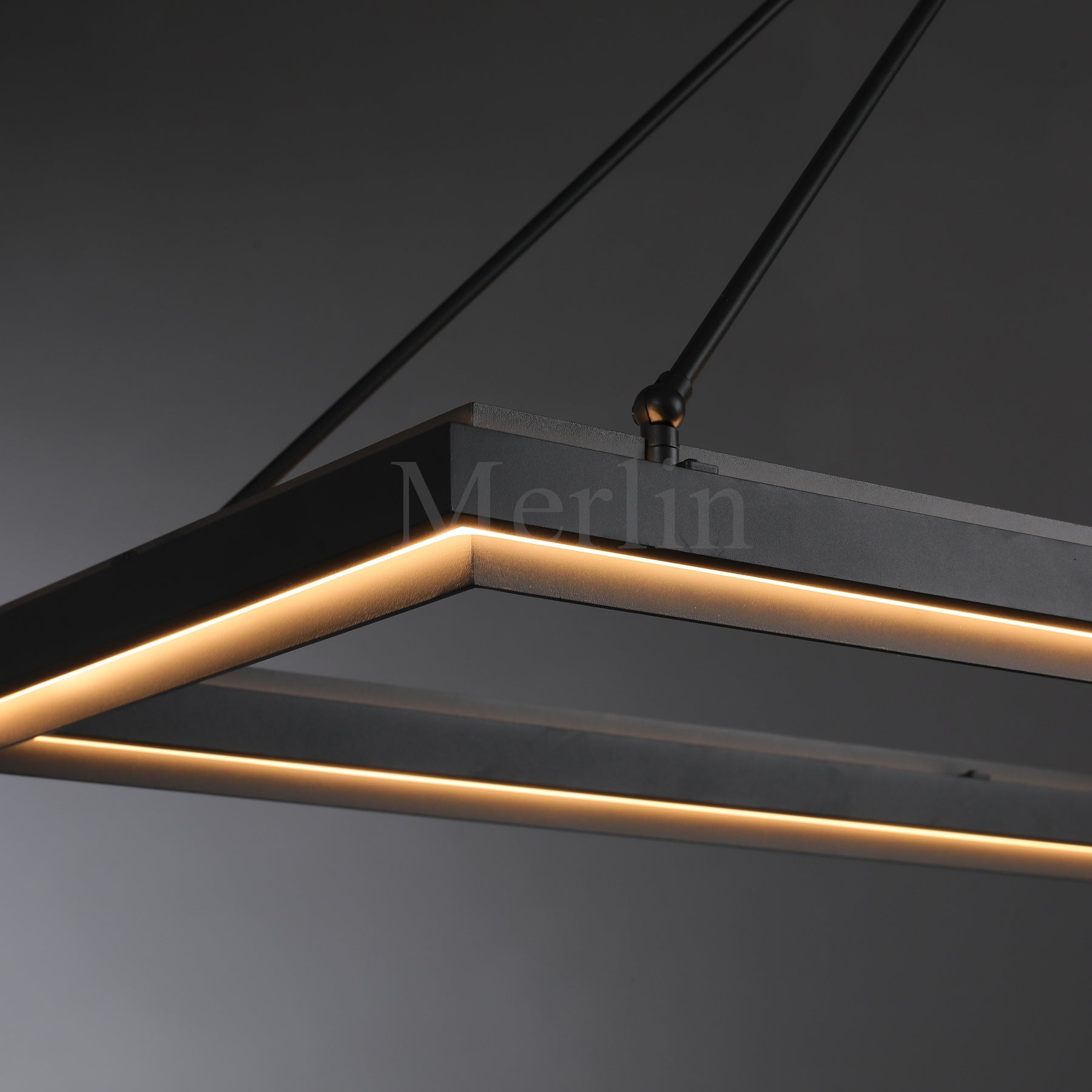 George Elegant Modern Lamp Fixture, Metal Chandelier for Living Room, Bedroom, Dining Room