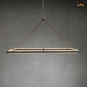 George Elegant Modern Lamp Fixture, Metal Chandelier for Living Room, Bedroom, Dining Room