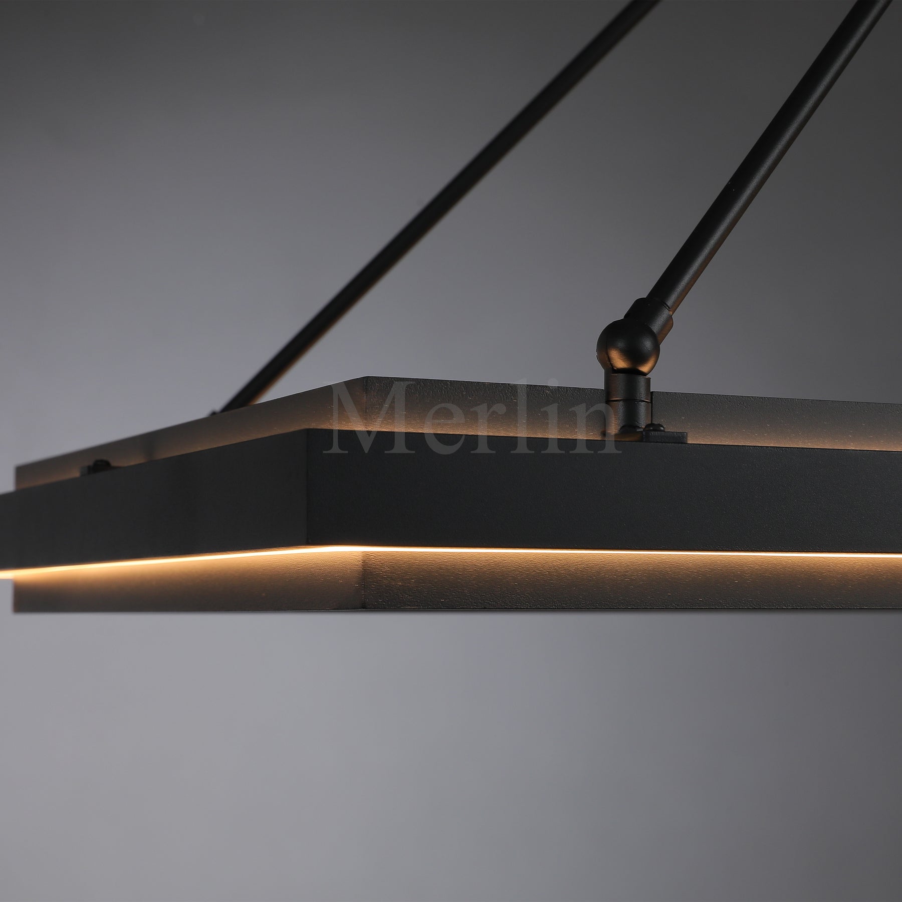 George Elegant Modern Lamp Fixture, Metal Chandelier for Living Room, Bedroom, Dining Room