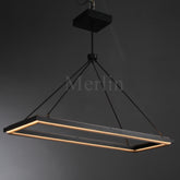 George Elegant Modern Lamp Fixture, Metal Chandelier for Living Room, Bedroom, Dining Room