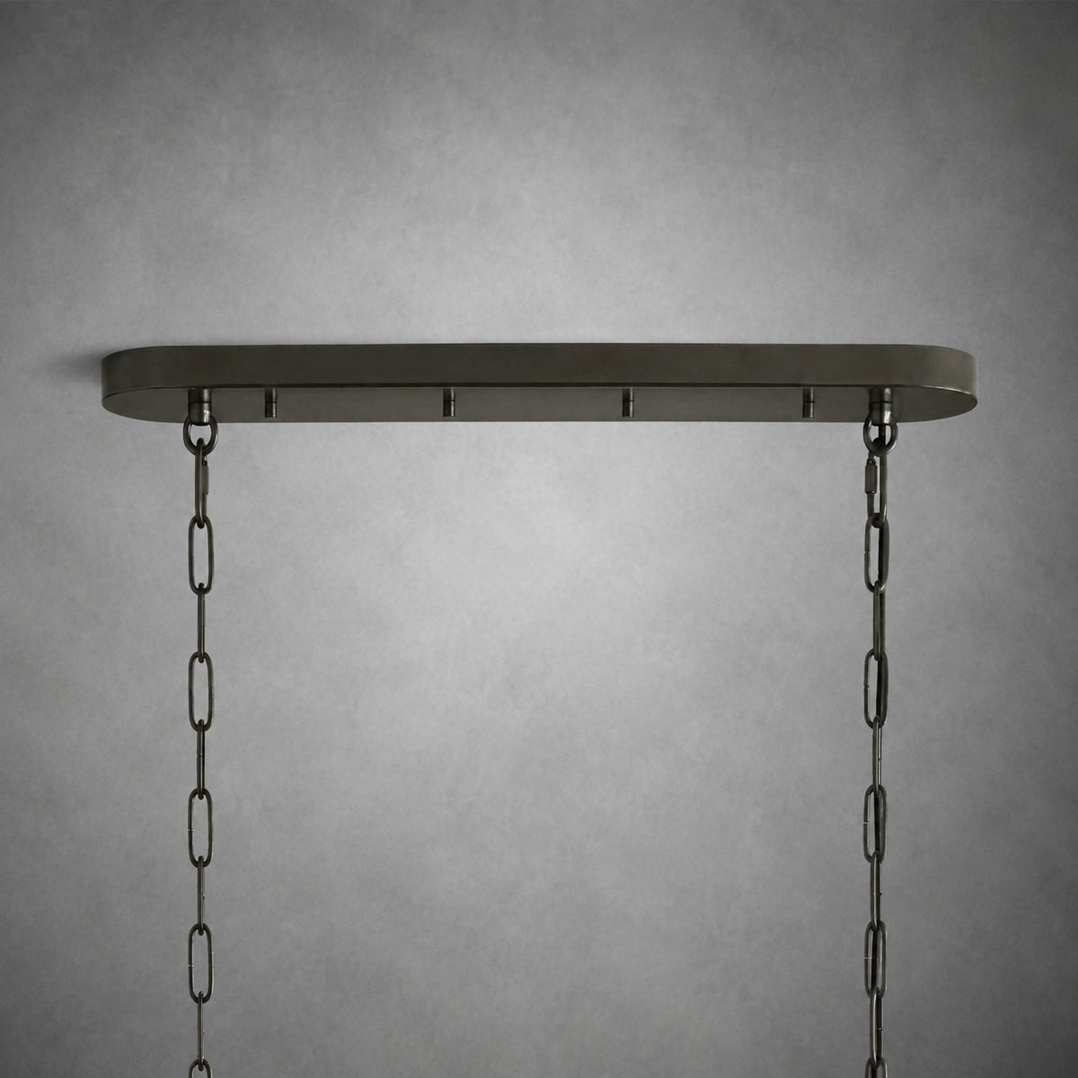 Ghiaccio Glass Oval Chandelier 54''65''
