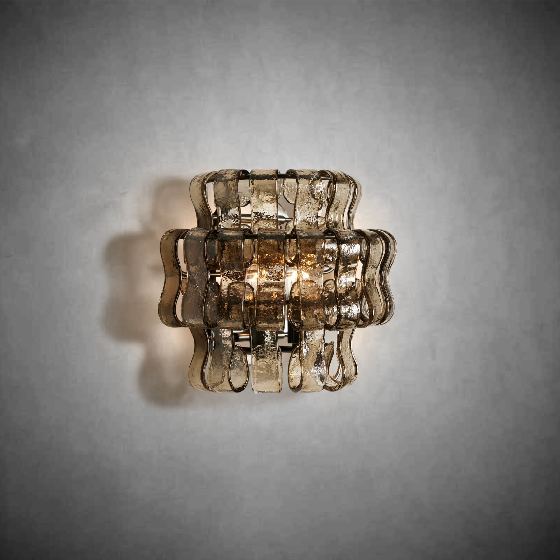 Ghiaccio Glass Wall Sconce