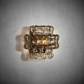 Ghiaccio Glass Wall Sconce