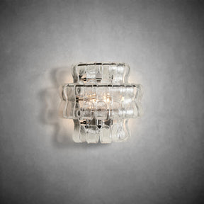 Ghiaccio Glass Wall Sconce