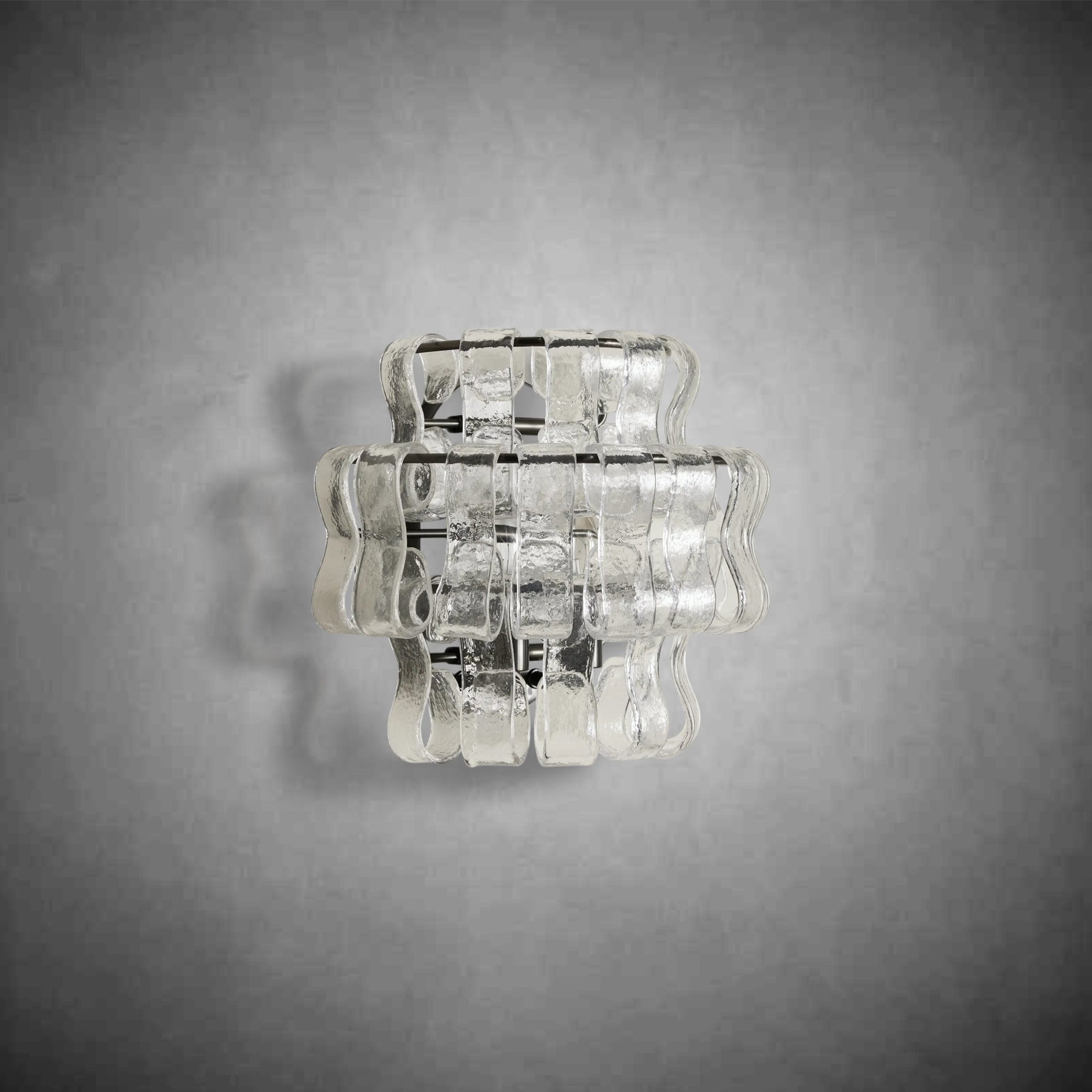 Ghiaccio Glass Wall Sconce