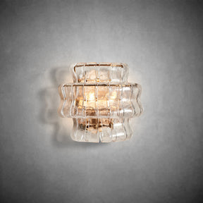 Ghiaccio Glass Wall Sconce