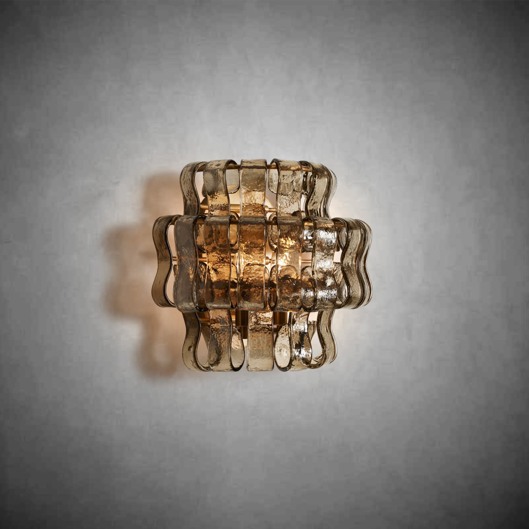 Ghiaccio Glass Wall Sconce