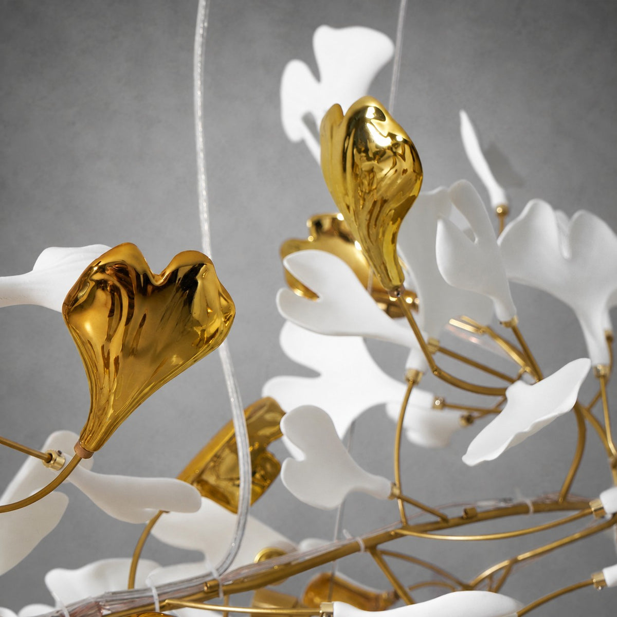 Gingko Ceramics Combination Branch Chandelier