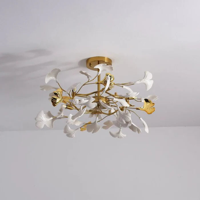 Gingko Luxury Chandelier Style B