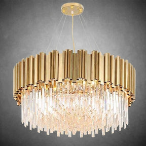 Giovanni Crystal Round Chandelier