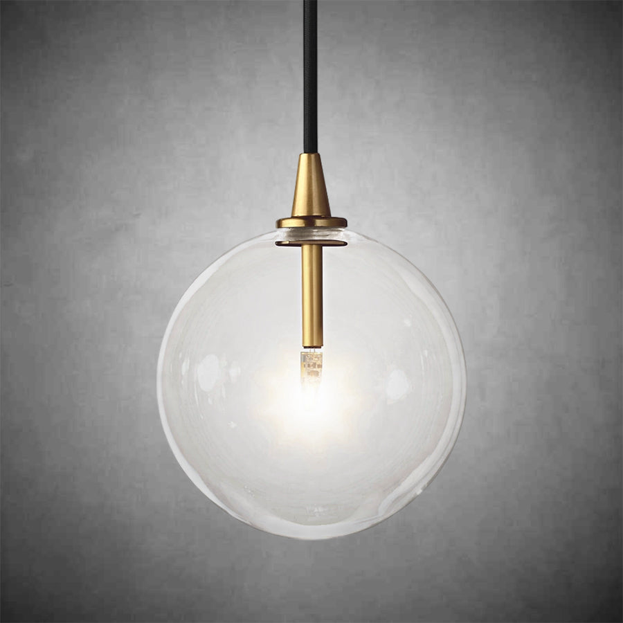 Glass Globe Mobile Pendant