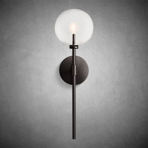 Glass Globe Sconce